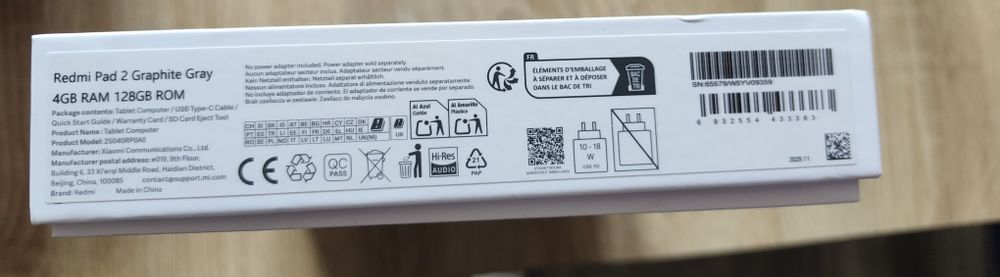 Sprzedam tablet redmi pad 2 nowy