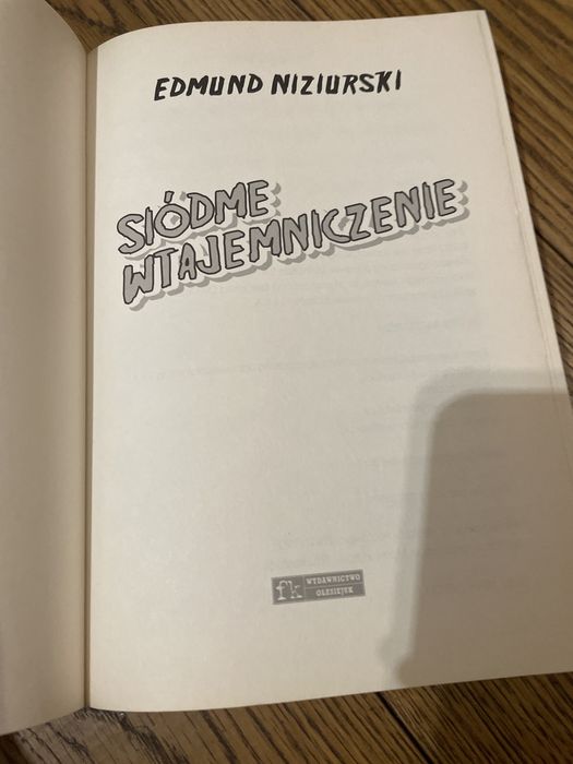 Edmund Niziurski Siódme wtajemniczenie