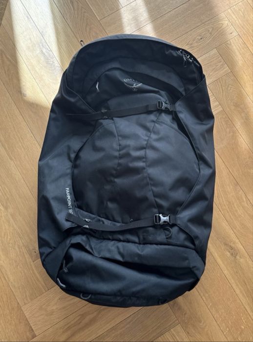 Plecak torba podróżna Osprey Farpoint 80 - black duża 80L