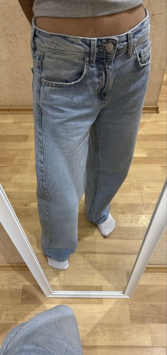 Женские джинсы Pull&Bear 34 низкая посадка