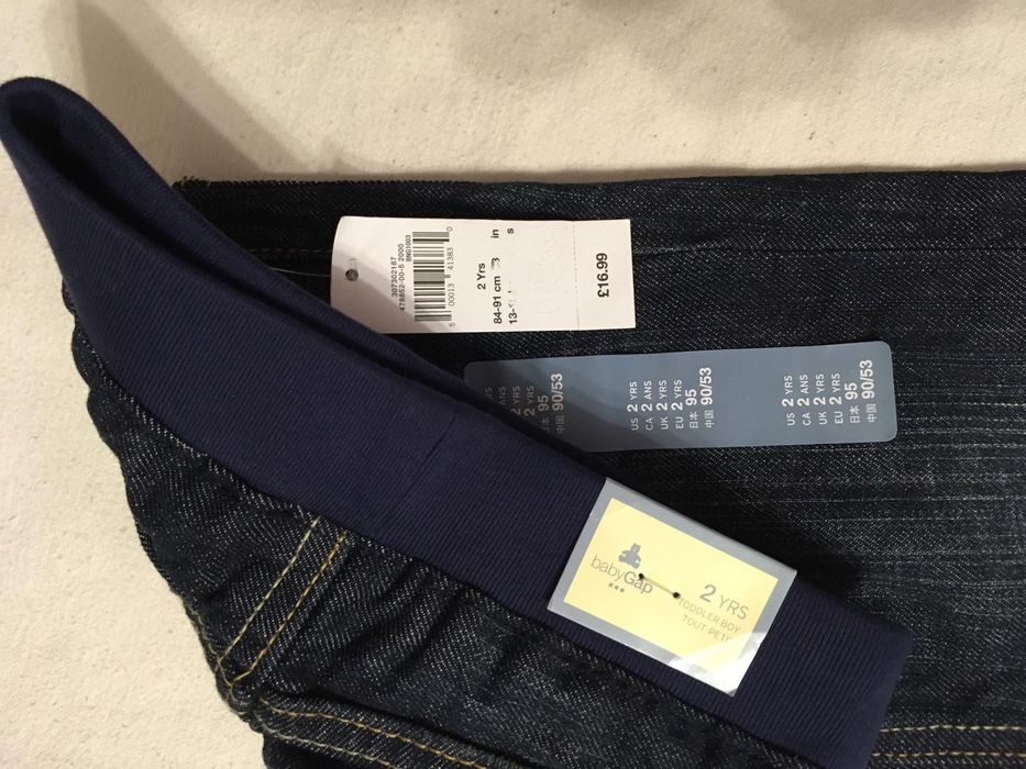 Брючки джинсы штанишки новые на мальчика 2 - 3 года gap mothercare