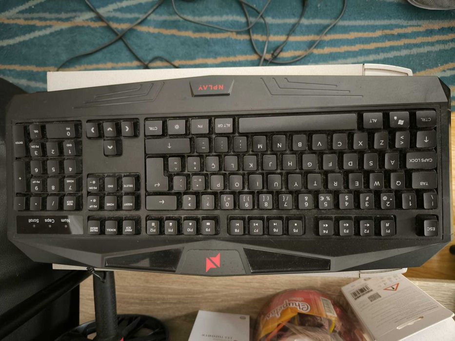 Teclado NPlay RGB Gaming