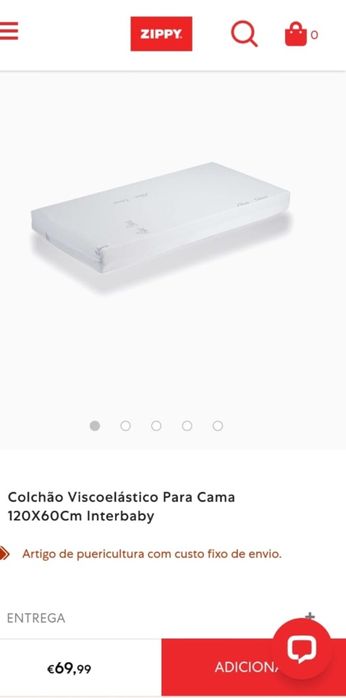 Cama Zippy + Colchão Zippy