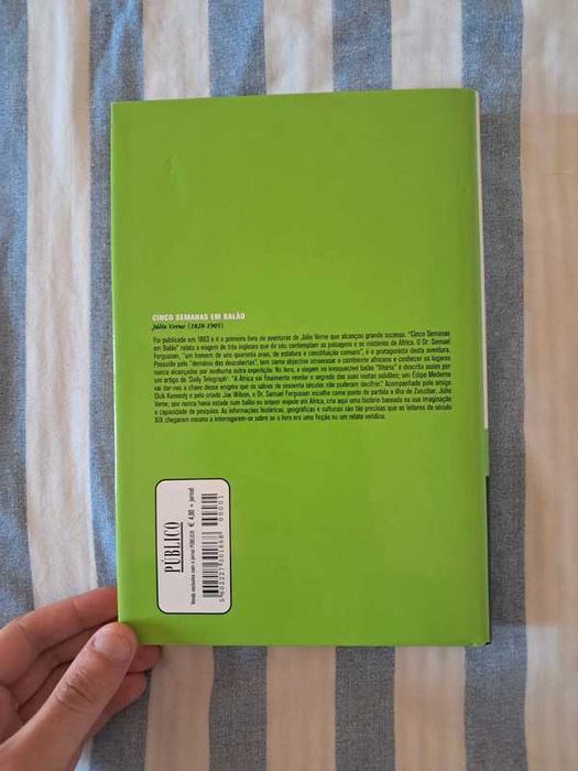 Livro Cinco Semanas em Balão - Júlio Verne