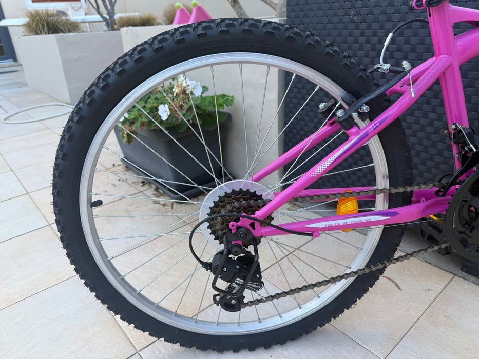 Bicicleta Rosa Neon