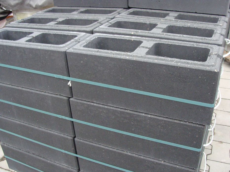 Bloczek, słupek, murek,  kolory