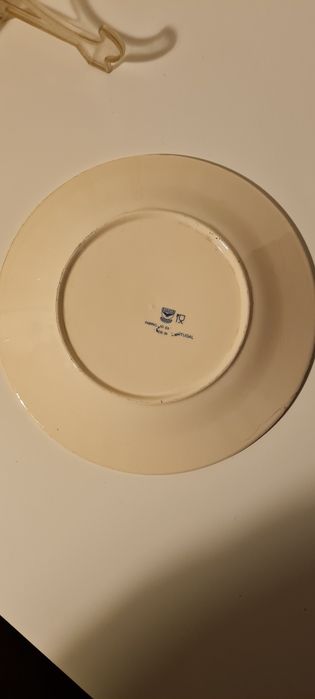 Prato decorativo faiança