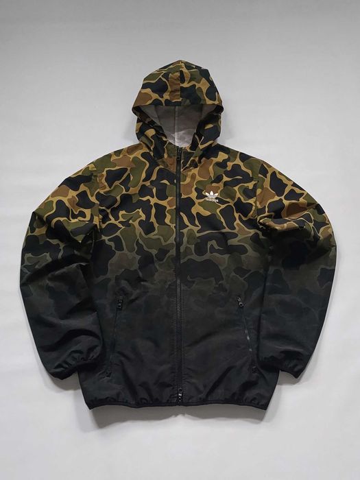 Adidas Originals Men's Camo Windbreaker - Multicolour