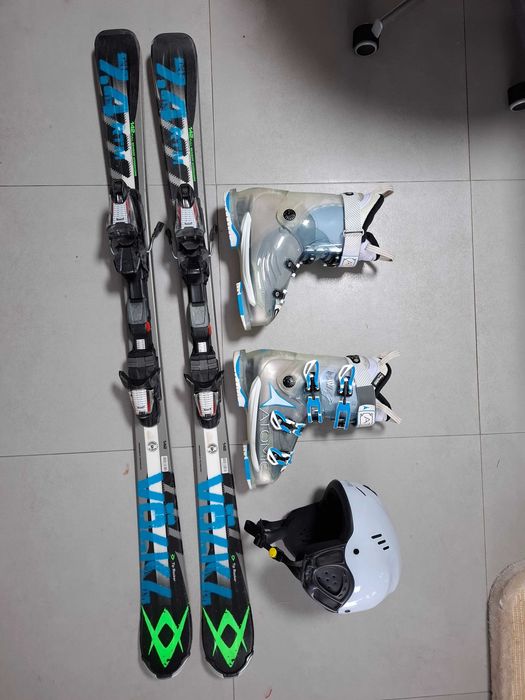 Narty Volkl RTM 7,4 Tip Rocker 142cm Atomic Hawx w super stanie Obroki ...