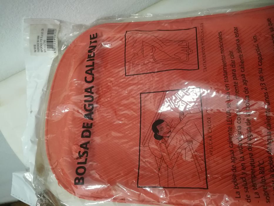 Saco de água quente novo