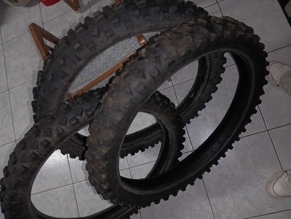 Pneus usados motocross