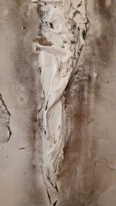 Tela com relevo em tons pastel