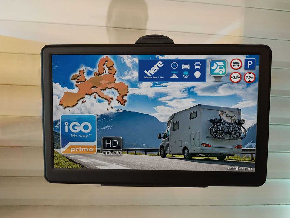 GPS 100% NOVOS Autocaravana / Caravana - Toda a Europa, c/ Garantia