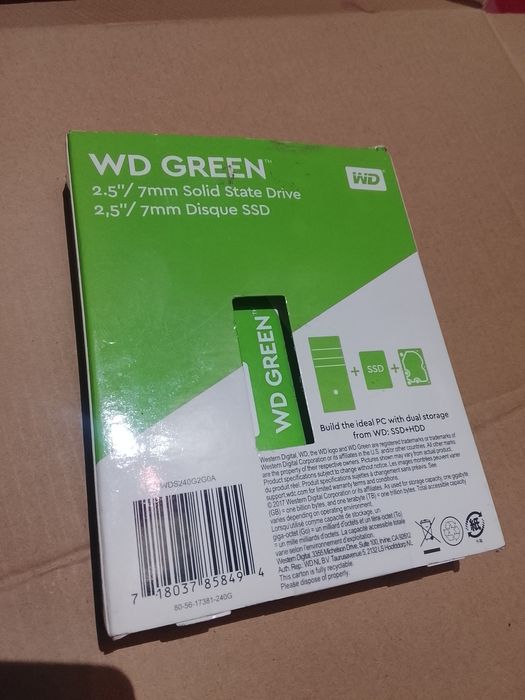 Disco rígido wd green 240gb