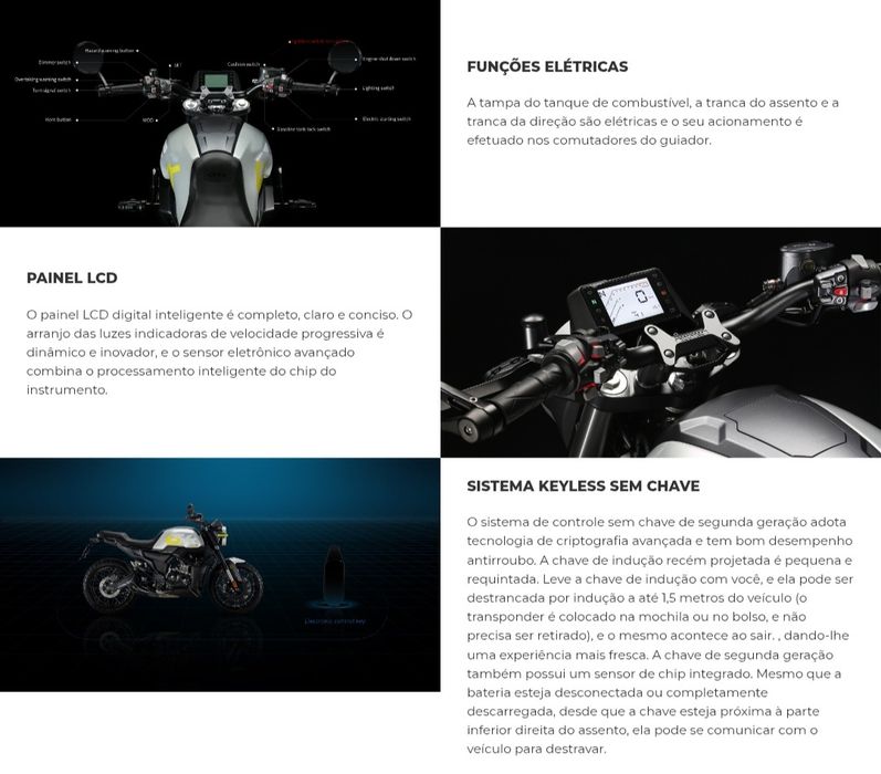 Zonte GK 125 (como nova)