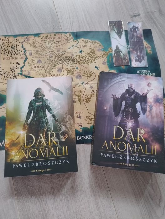 Dar Anomalii księga I i księga II + dodatki Paweł Zbroszczyk