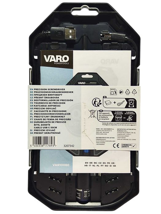 Wkrętak akumulatorowy precyzyjny VARO VAR1008/24 Jak Nowy!