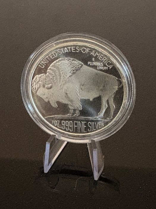 Срібна інвестиційна монета 999.9 проби, 1 oz Proof-like