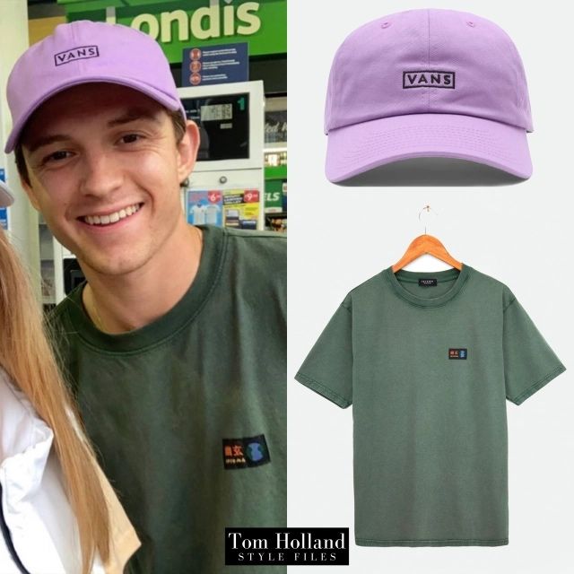 Czapka vans fioletowa jak nowa