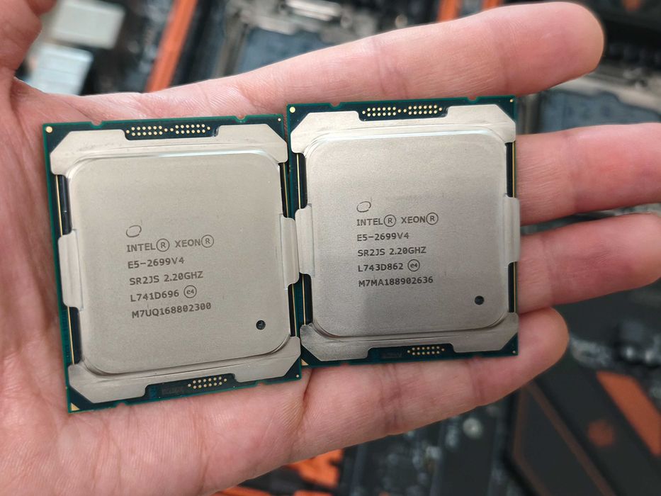 Комплект Huananzhi X99 Dual F8D Plus + [2шт] Xeon E5-2699v4 (44/88