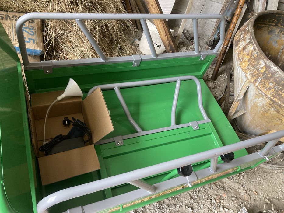 Mini dumper de lagartas eletrico