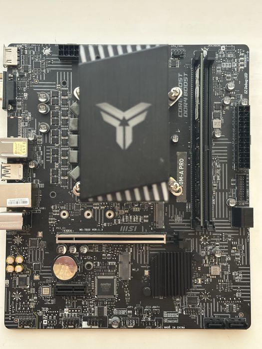 Комплект H-510M-A-PRO + i3 10105f + кулер qube + 8gb ram