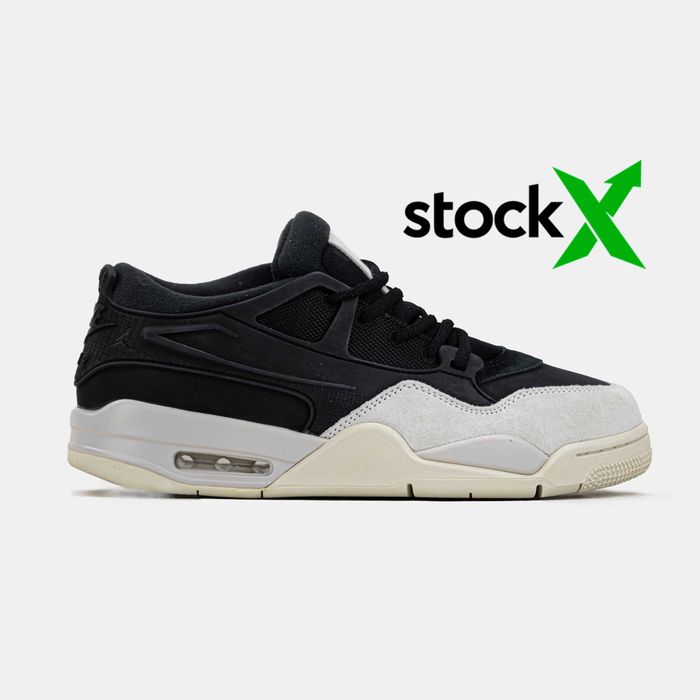 Мужские кроссовки Nike Nigel Sylvester x Air Jordan 4 RM "Black/Grey"