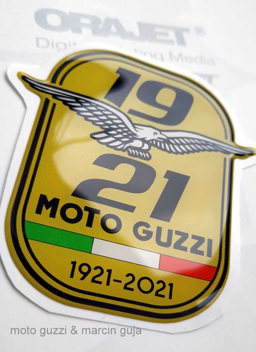 Naklejki Moto Guzzi  3 D gel  dla fana marki zestaw