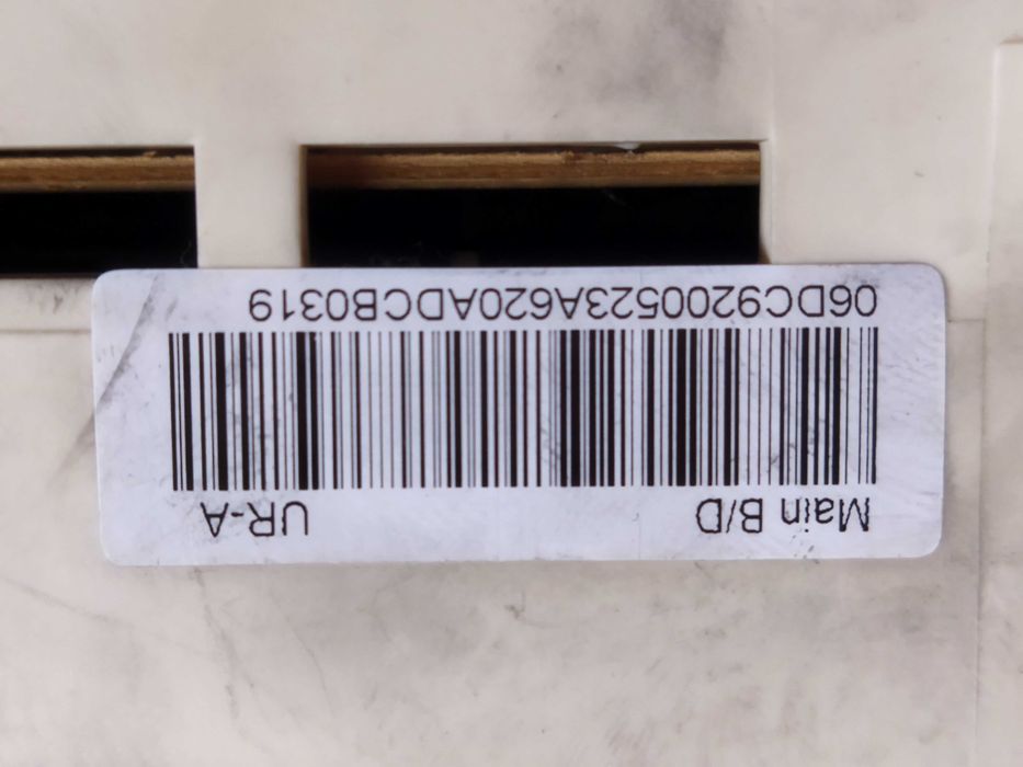 Панель управления стиралки Samsung.