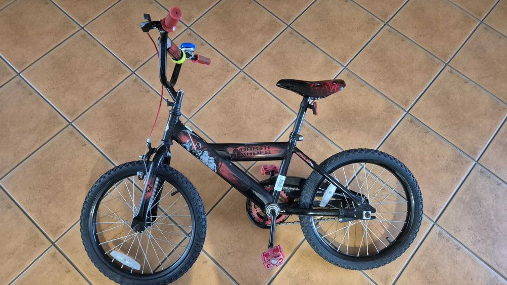 rower rowerek dziecięcy dla chłopca darth vader gwiezdne wojny 18 cali