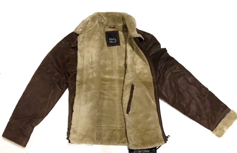 Чоловіча шкіряна куртка Rino&Pelle. Розмір: 46, 50, 52, 54