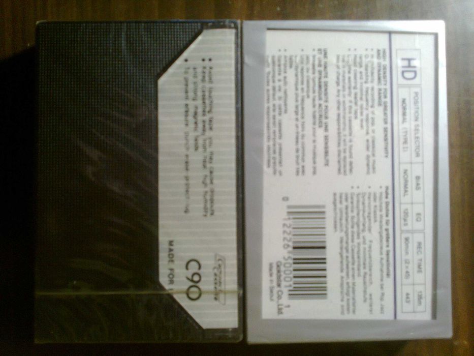 Кассеты Goldstar, International, Sony и студийка