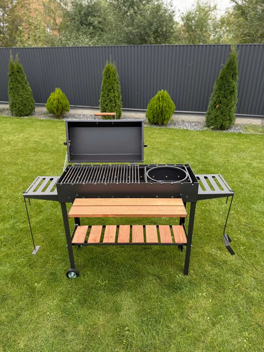 Мангал - гриль барбекю посилений 5мм на 13 шампурів, мангал для дома