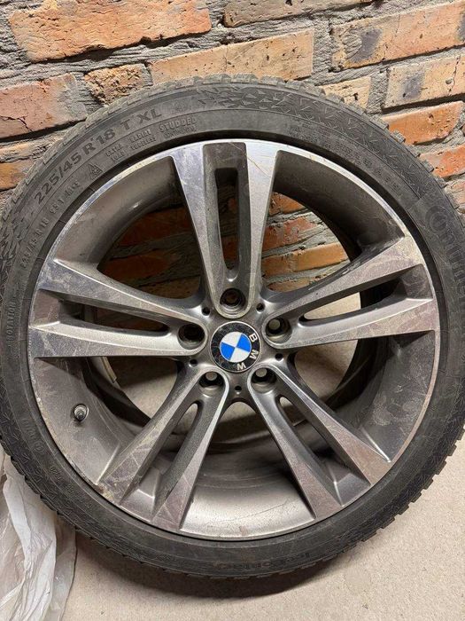 Оригінальні диски BMW Style 421 R18 з зимовою гумою на БМВ Ф22,30,32,36 BMW F30,31,32,36