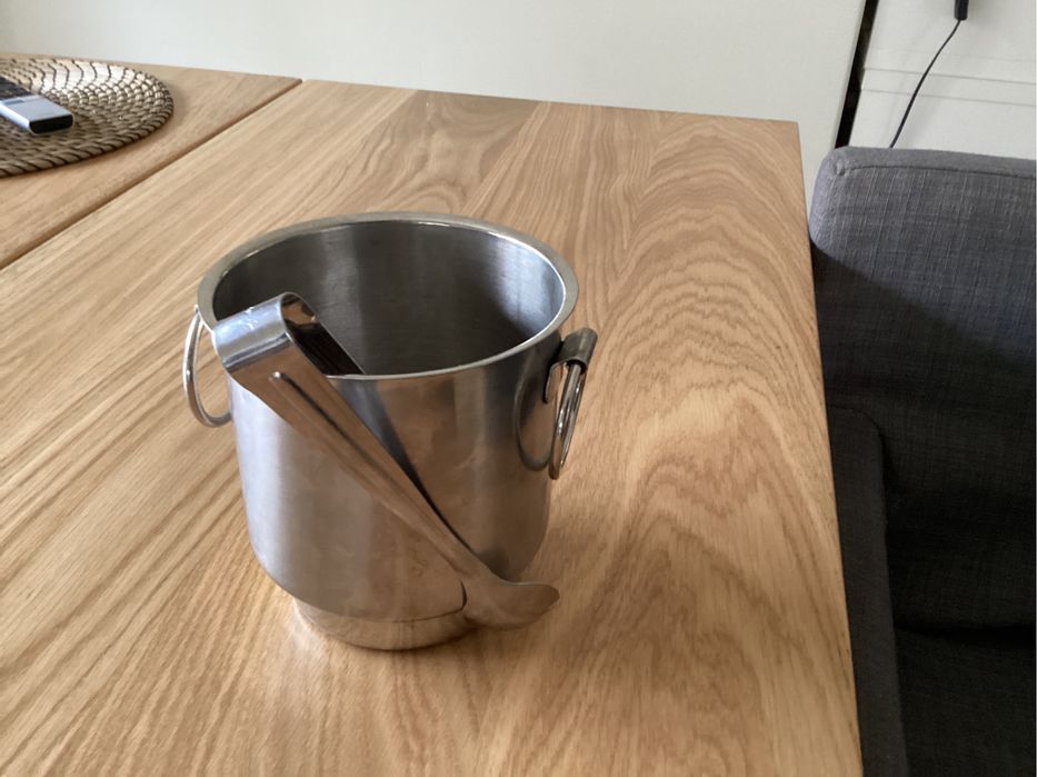 Balde para gelo com pinça64584684628225121