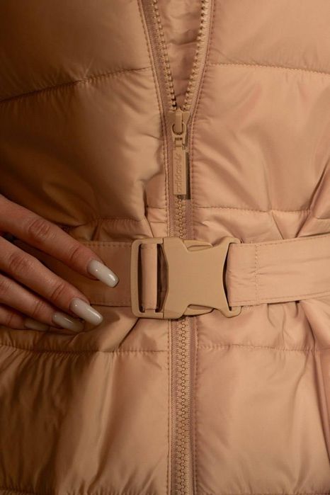 Жіноча утеплена куртка парка  Adidas Мікро пуховик