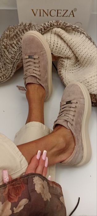 Sztos. Skórzane sneakersy jakości Premium