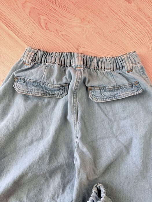 Джинси-джогери Zara блакитні світлі M, 100% бавовна, ідеальний стан