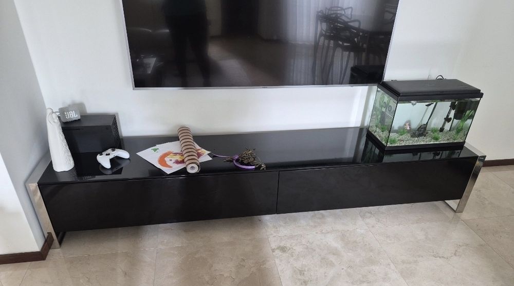 Conjunto móvel tv e mesa de centro
