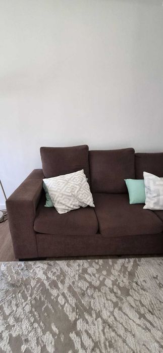 Sofá 3 lugares c/ chaise long
