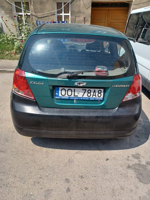 Chevrolet Kalos 2005 rok ważne opłaty