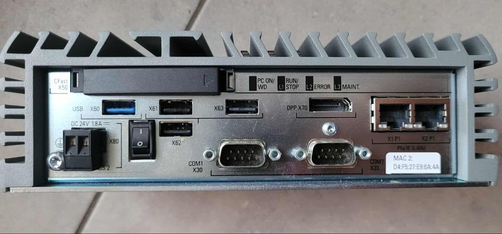 Nowa  Cena Komputer przemysłowy siemens simatic nanobox PC IPC227E