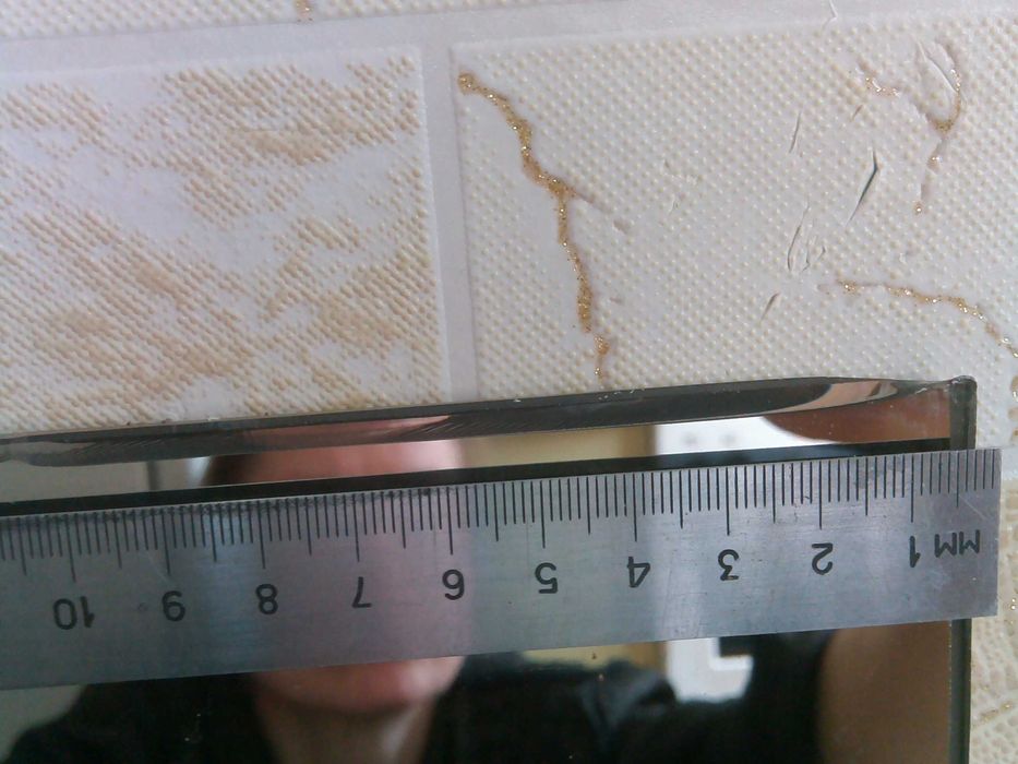 Дзеркало/ зеркало мебельное 4 мм х 422 мм х 1080 мм  1986 г. Самовывоз