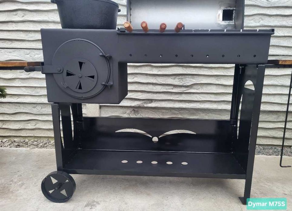 • 5мм! • Гарантія! • Не Поведе! • Мангал Коптильня с Барбекю, Гриль