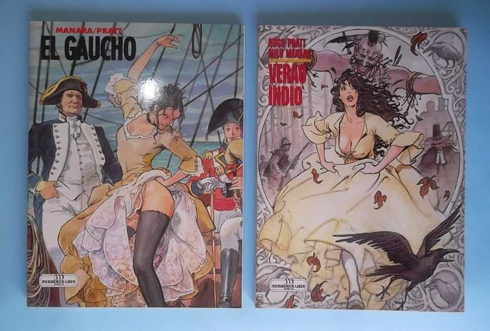 Álbuns BD de MILO MANARA, nacionais e estrangeiros.