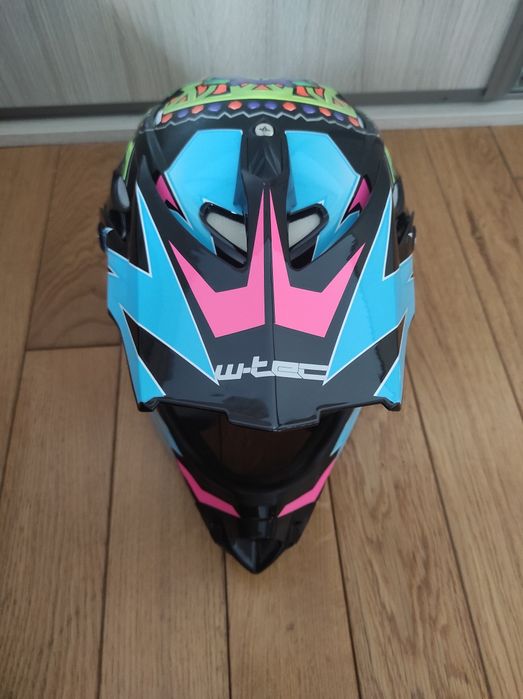 Kask Downhill na rower motor enduro W-TEC FS-605 Allride
