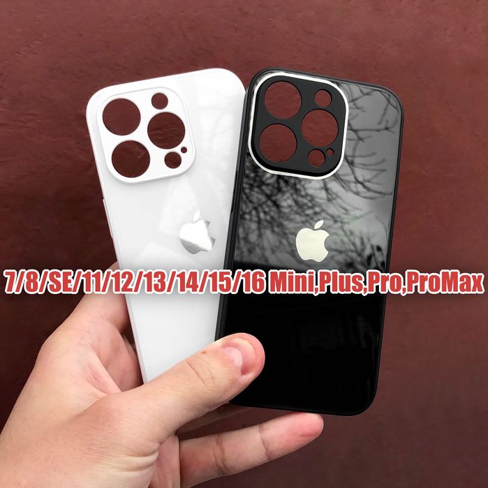 LUX скляний чохол на iPhone 14 та інші 15·16–Чехол для айфон–Cases