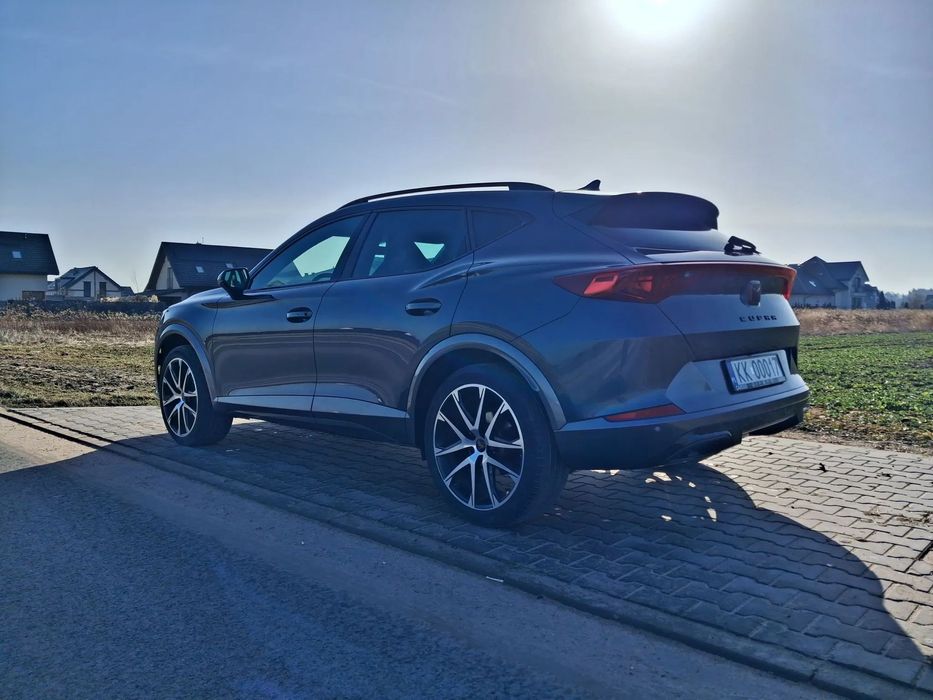 Cupra Formentor niski przebieg, zadbany, wysoka konfiguracja, salon PL