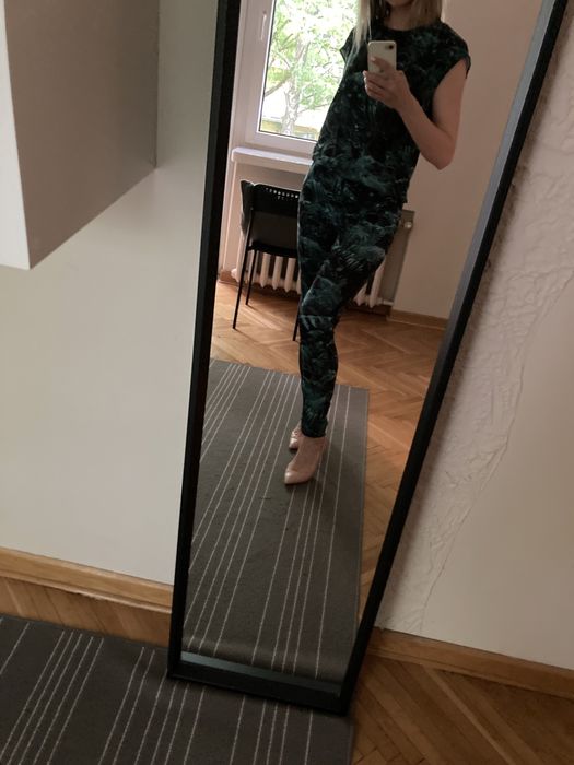 Kombinezon mohito s 36 trawy tropikalny tropic zielony lato sexy club