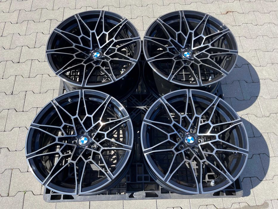 Oryginalne felgi BMW 19" 9,5J ET20 + 20" 10,5J ET20 5x112 Jet Black